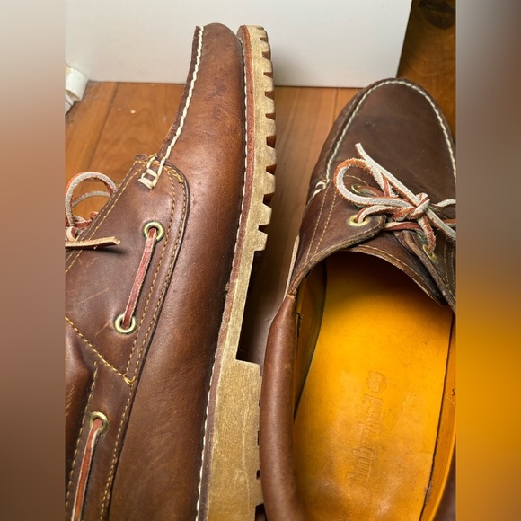 Timberland Men's Dark Brown Oxfords - Picture 10 of 11
